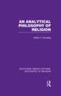 Image for An analytical philosophy of religion