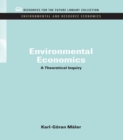 Image for Environmental economics: a theoretical inquiry