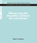 Image for Measuring the benefits of clean air and water
