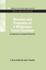 Image for Structure and Properties of a Wilderness Travel Simulator: An Application to the Spanish Peaks Area