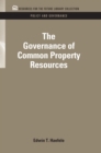 Image for The governance of common property resources