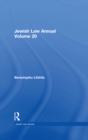 Image for Jewish Law Annual Volume 20 : 20