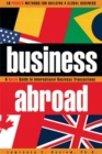 Image for Business abroad