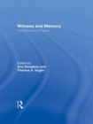 Image for Witness and Memory: The Discourse of Trauma