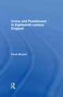 Image for Crime and punishment in eighteenth-century England