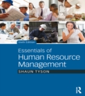 Image for Essentials of human resource management.