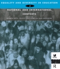 Image for Equality and diversity in education.: (National and international contexts for practice and research)