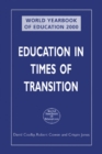 Image for World yearbook of education 2000: education in times of transition