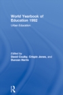 Image for World Yearbook of Education 1992: Urban Education