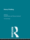 Image for Henry Fielding: The Critical Heritage