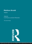Image for Matthew Arnold: The Critical Heritage Volume 1 Prose Writings