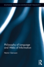 Image for Philosophy of language and webs of information