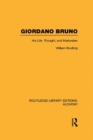 Image for Giordano Bruno: his life, thought, and martyrdom