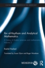 Image for Ibn al-Haytham and mathematics: a history of Arabic sciences and mathematics. : Volume 2