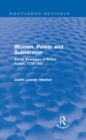 Image for Women, power and subversion: social strategies in British fiction, 1778-1860