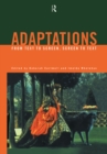 Image for Adaptations: from text to screen, screen to text