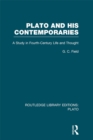 Image for Plato and His Contemporaries: A Study in Fourth Century Life and Thought