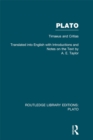 Image for Plato: Timaeus and Critias