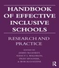 Image for Handbook of effective inclusive schools: research and practice
