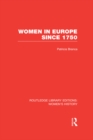 Image for Women in Europe since 1750