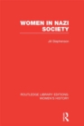 Image for Women in Nazi society