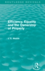 Image for Efficiency, equality and the ownership of property