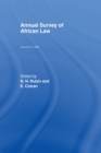 Image for Annual survey of African law.: (Vol.3: 1969)