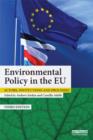 Image for Environmental policy in the EU: actors, institutions and processes.