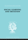 Image for Social learning and imitation : 14