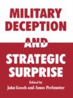 Image for Military deception and strategic surprise