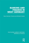 Image for Banking and finance in West Germany