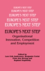 Image for Europe&#39;s next step: organisational innovation, competition and employment