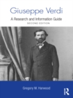 Image for Giuseppe Verdi: A Research and Information Guide