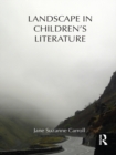 Image for Landscape in children&#39;s literature