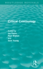 Image for Critical criminology