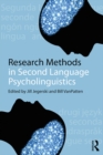 Image for Research methods in second language psycholinguistics