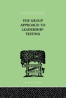 Image for The group approach to leadership-testing