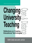 Image for Changing University Teaching: Reflections on Creating Educational Technologies