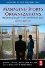 Image for Managing sports organizations: responsibility for performance