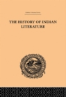 Image for The history of Indian literature