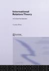 Image for International relations theory: a critical introduction