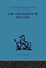 Image for Law and Society in England