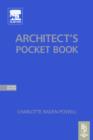 Image for Architect&#39;s pocket book