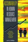 Image for Accountability in Human Resource Management
