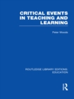 Image for Critical events in teaching &amp; learning. : Vol. 14
