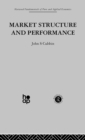 Image for Market structure and performance: the empirical research