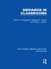 Image for Deviance in Classrooms