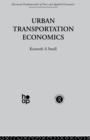 Image for Urban transportation economics