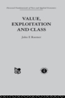 Image for Value, exploitation and class
