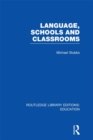 Image for Language, schools and classrooms